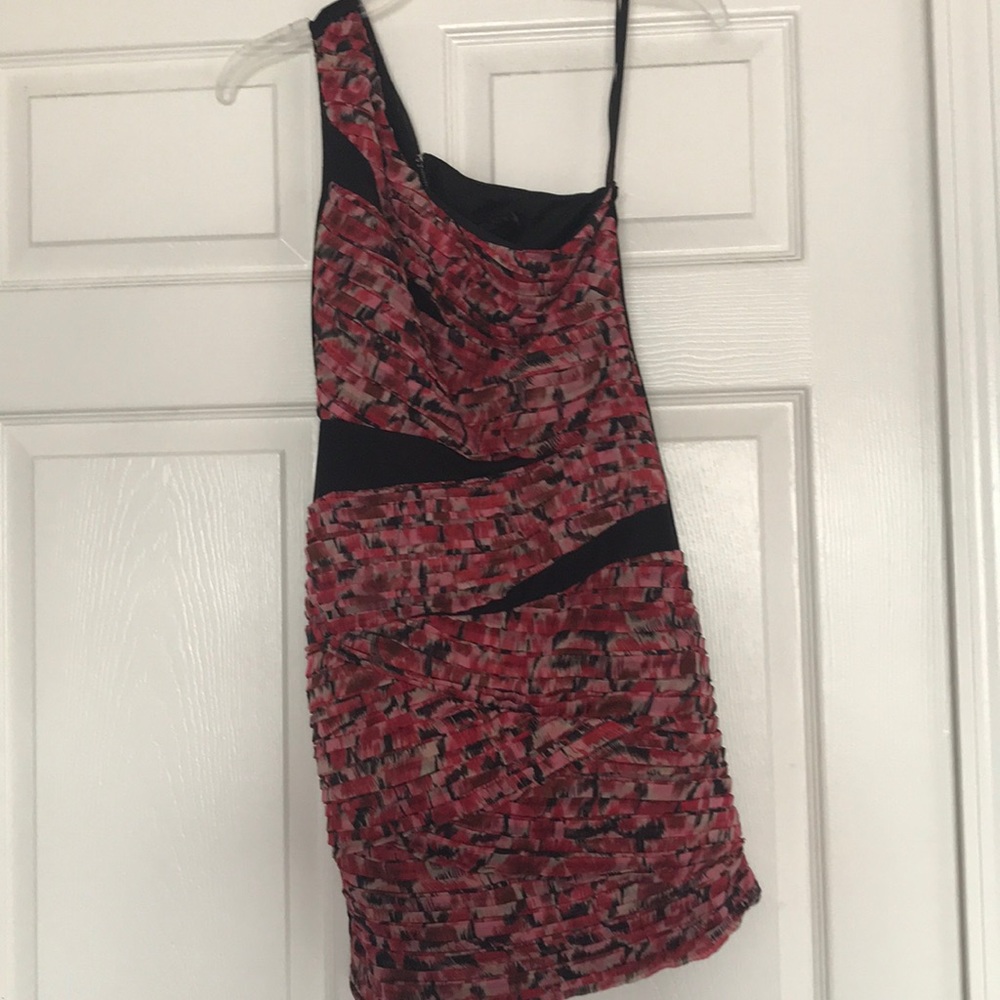 One shoulder dress